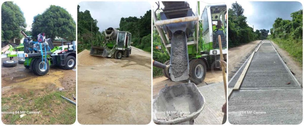 3.5 self loading concrete mixer in Vanuatu