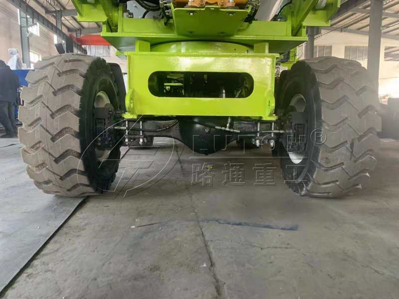 chassis and tires of LT2.0 slm concrete machine