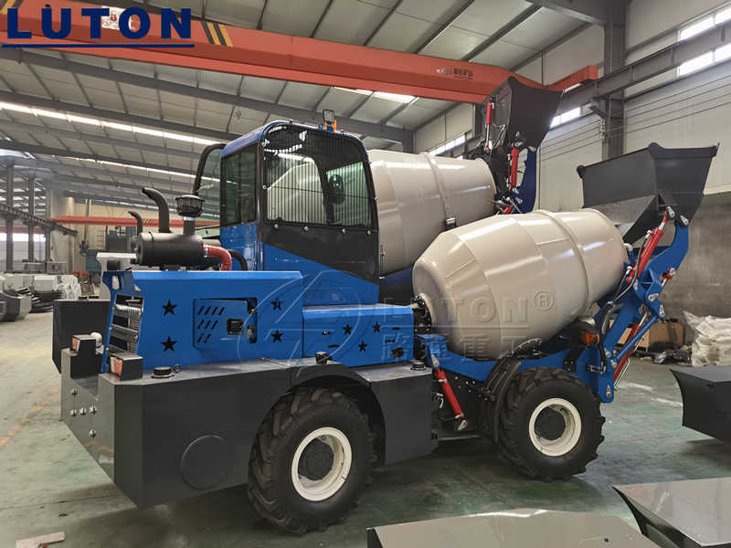 Self Loading Concrete Mixers - Precise Weighing - 4.8m3 To 26m3/h
