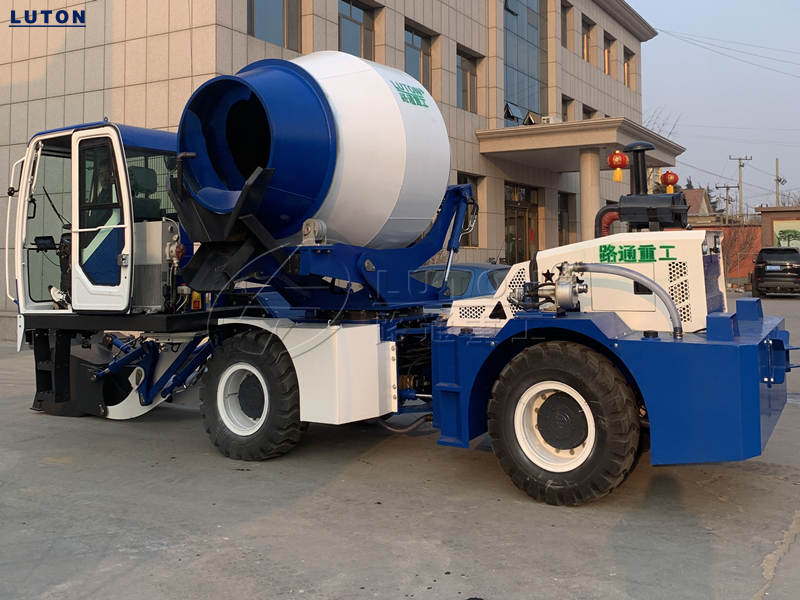 Delivery of AS-3.5 Self Loading Concrete Mixer to Indonesia in Oct
