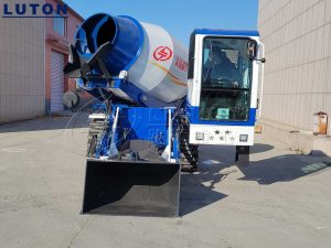 3.5m3 self loading concrete mixer to Singapore