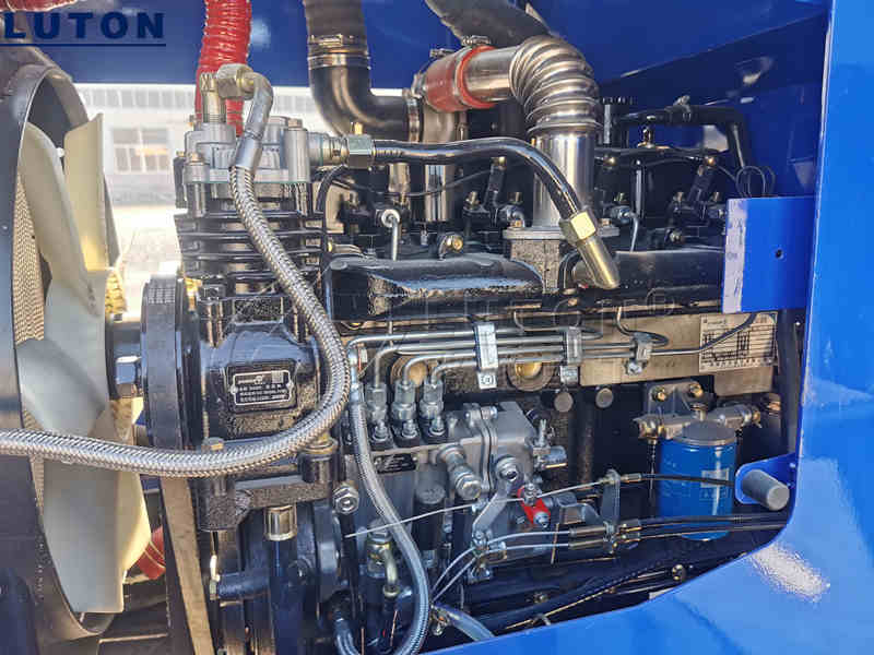 diesel engine of self loading pan mixer