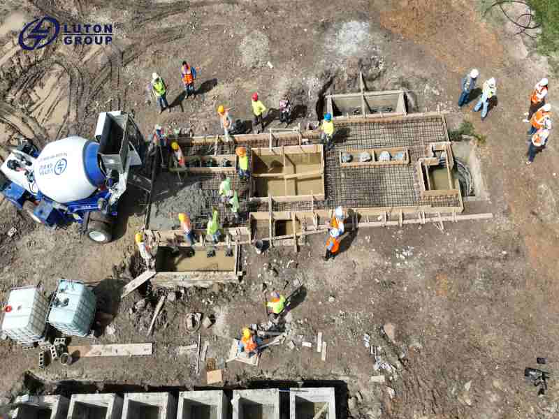 LT-3.5 Self Loading Concrete Mixer working in Honduras LT-3.5 Self Loading Concrete Mixer working in Honduras